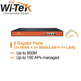 Wi-Tek Multi-WAN VPN Gateway with Multi-Gigabit Ports - WI-AC150
