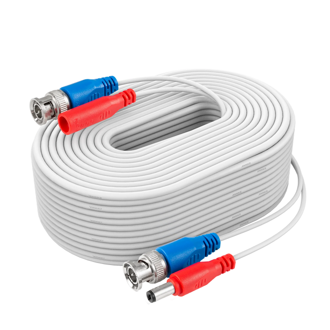Annke XCL045-V4 UL Certified 2-in-1 BNC Video Power Cable, 30m / 100ft, Fire Resistant
