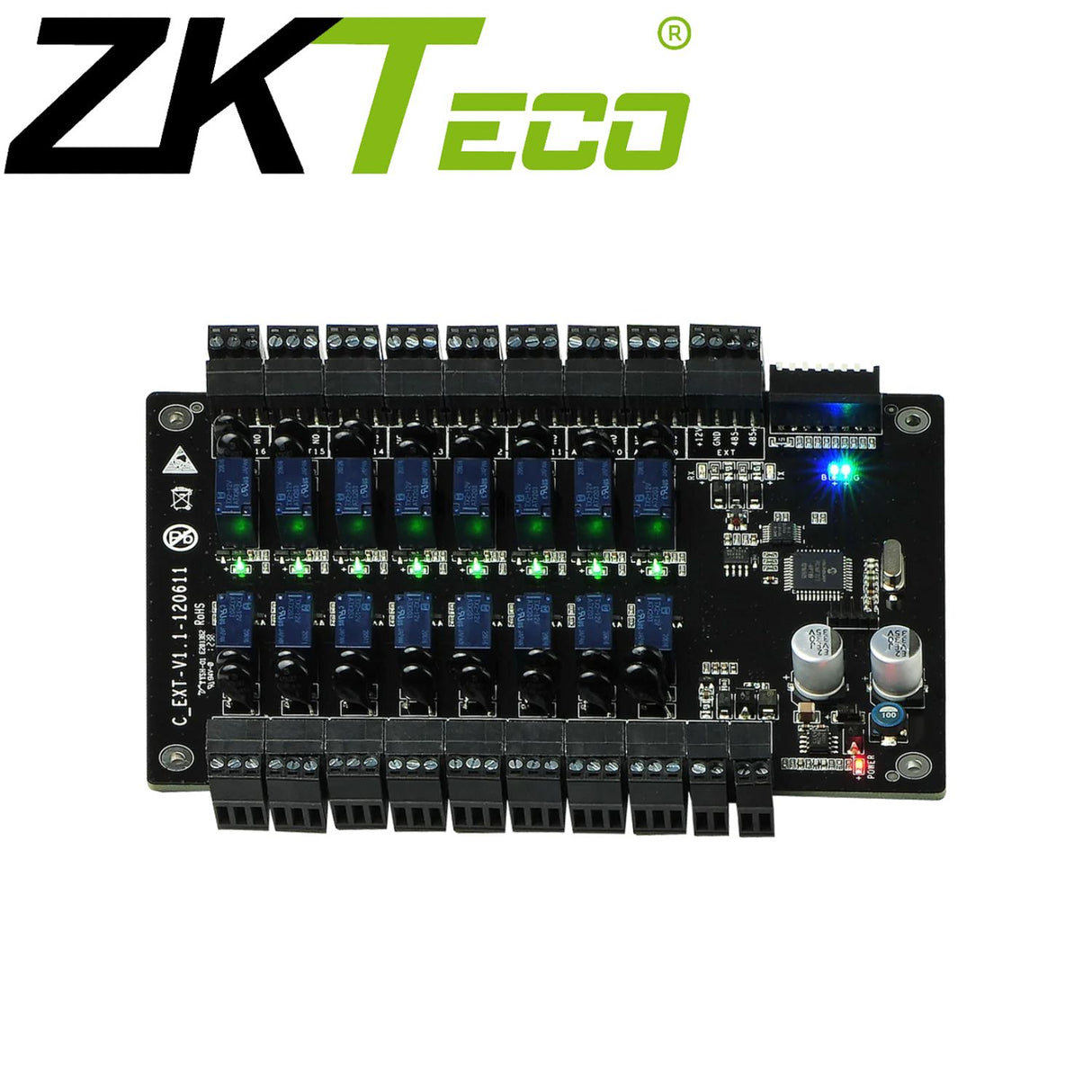 ZKTeco Elevator Controller Extend Board - EX16