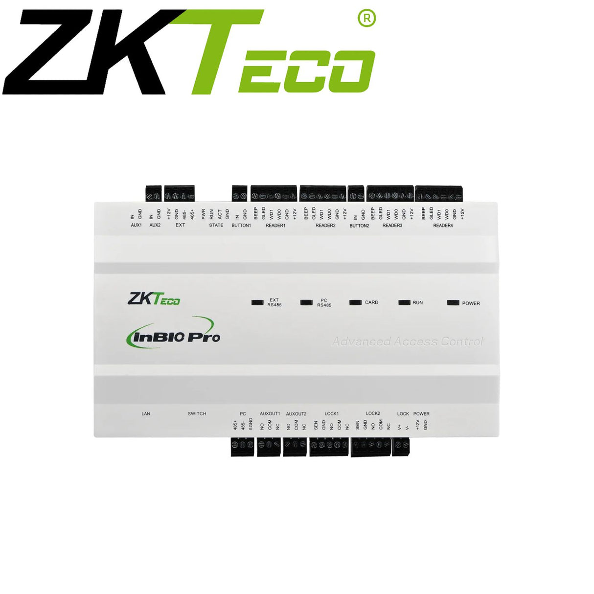 ZKTeco 2-Door Network Controller Panel - INBIO 260 PRO