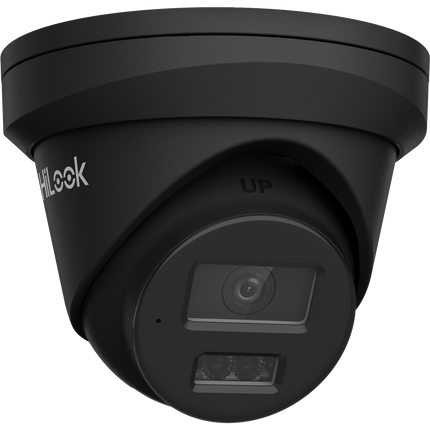 HiLook 8MP Turret Fixed Camera Black - IPC-T383H-MU(2.8mm)(BLACK)