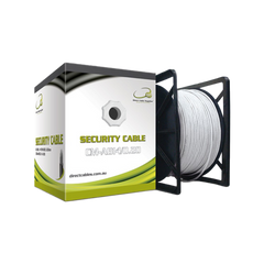 Generic CM-A614/0.20 6 Core Security Cable 14/0.20mm, 300m Pull Box (White)