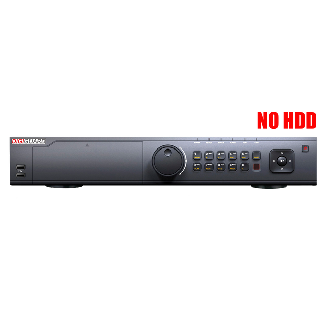 DigiGuard D-NVR8932-P16 32CH NVR with 16x PoE