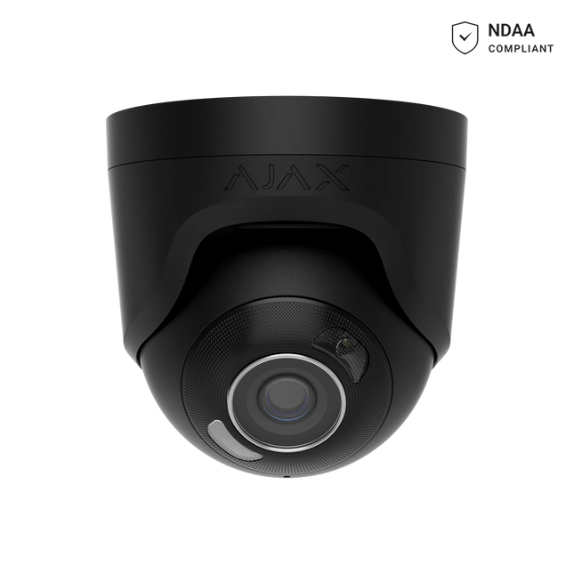 Ajax 8MP 2.8mm Turret HL Camera - White/Black
