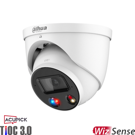 Dahua DH-IPC-HDW3849H-AS-PV-ANZ-S2 8MP TiOC AcuPick Turret Fixed Camera White