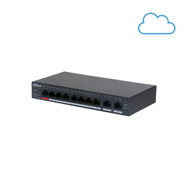Dahua DH-CS4010-8ET-110 10-Port Cloud Switch