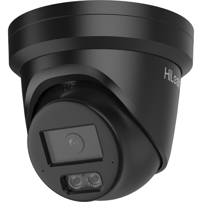 HiLook 6MP Hi-Color Turret Fixed Camera Black - IPC-T561H-MU(2.8mm)(BLACK)