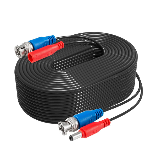Annke XCL045-V4 UL Certified 2-in-1 BNC Video Power Cable, 30m / 100ft, Fire Resistant