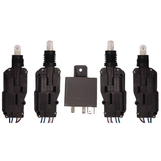 Heavy Duty 4 Door Central Locking Kit