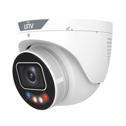 Uniview Security Camera: 8MP Turret, Motorized VF, Tri-Guard Dual-Light, IP67 - IPC3638SE-ADZKMC-WP-I1