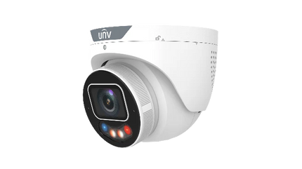 Uniview Security Camera: 6MP Turret, 2.8 mm, Triguard, OwlView Plus, IP67 - IPC3636SE-ADF28KMC-WP-I1