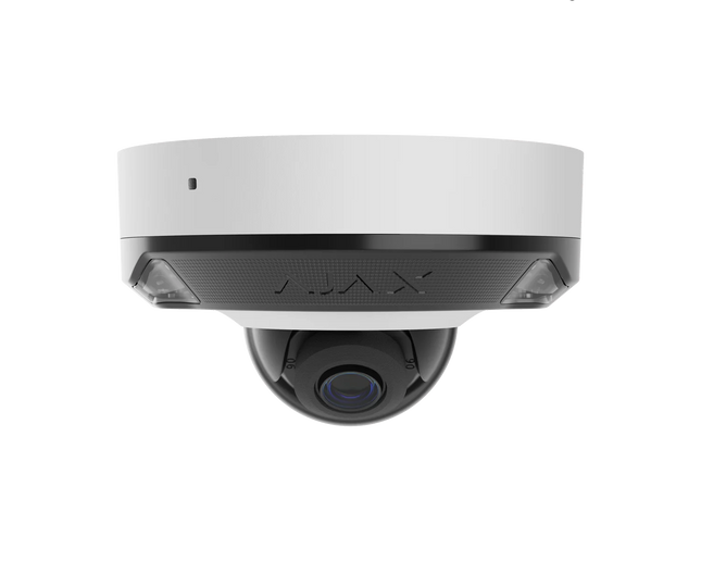 Ajax 8MP 2.8mm Mini Dome HL Camera - White/Black