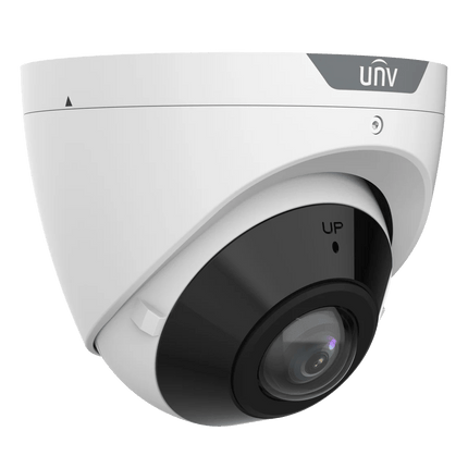Uniview Security Camera: 8MP Turret, 1.68mm Wide-Angle 180°, IP67 IK10 - IPC3608SB-ADF16KM-I0