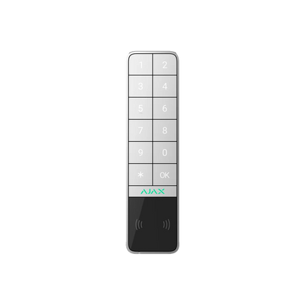 Ajax KeyPad Outdoor Jeweller - Black/White/Graphite