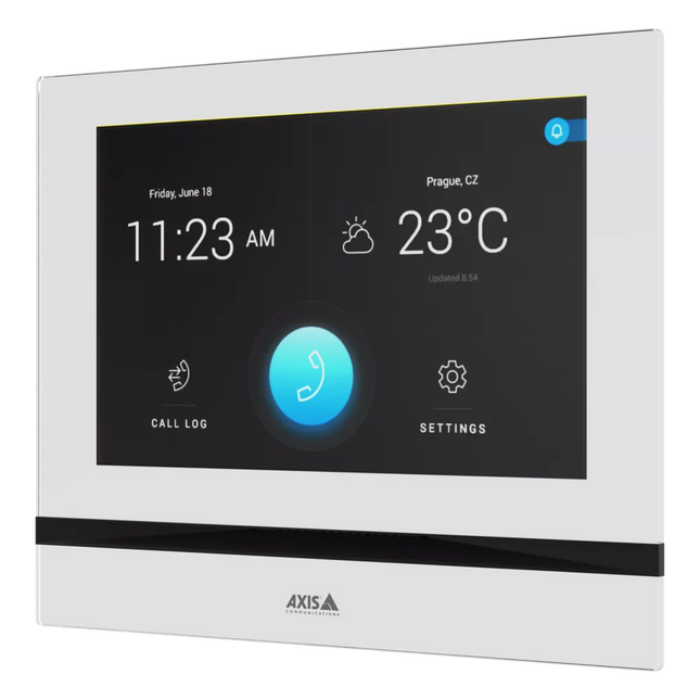 Axis I5304 White 7" Touchscreen Answering Unit, Requires Install Accessory - 03238-001