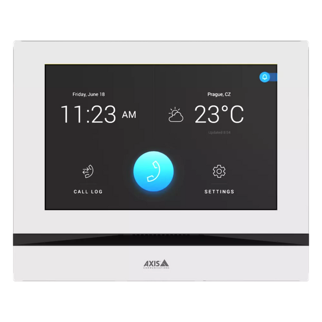Axis I5304 White 7" Touchscreen Answering Unit, Requires Install Accessory - 03238-001