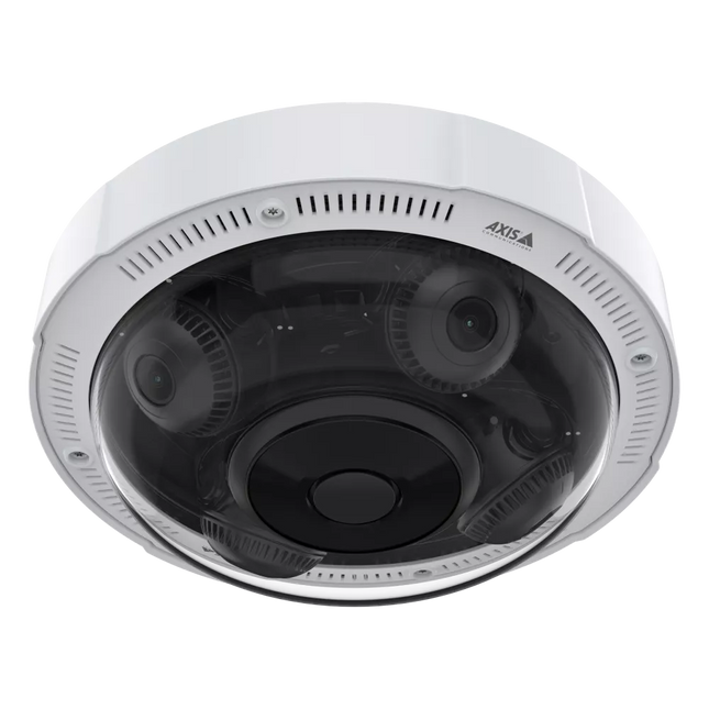 Axis P3737-PLE 4×5MP Panoramic Camera – 4 Varifocal Lenses, IR, Outdoor, Analytics – 02634-001