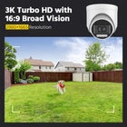 ANNKE 3K Smart Dual-Light Security Camera System with 4 Turret Cameras, Human & Vehicle Detection DVR Kit
