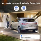 ANNKE 8CH NVR 8-Camera 6MP Panoramic PoE Bullet Security System, 180° View, Two-Way Audio, Human & Vehicle Detection, IP67