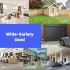 ANNKE 4-Camera 5MP HD Bullet Security Camera System, 30m Night Vision, IP67 Weatherproof, White