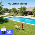 ANNKE 8CH NVR 8-Camera 8MP (4K) PoE PT Security System, Auto Tracking, Two-Way Audio, Smart Light, IP66