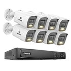 ANNKE 8CH NVR 8-Camera 8MP (4K) PoE Bullet Security System, Human & Vehicle Detection, Two-Way Audio, Smart Dual-Light, IP67