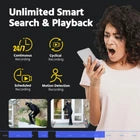 ANNKE 16CH NVR 16-Camera 12MP PoE Dome Security System, Human & Vehicle Detection, Smart Dual-Light, Audio Recording, IP67 IK08