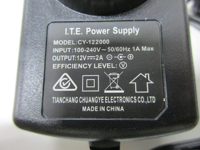 Annke 12V 2A DC Power Supply Adapter, AU Plug, 3ft Cable for CCTV Security Camera Systems