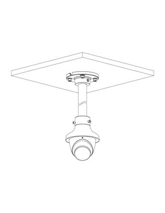 VIP Vision Professional AI Series 6.0MP Fixed Turret - VSIPP-6DIRG-I2-B