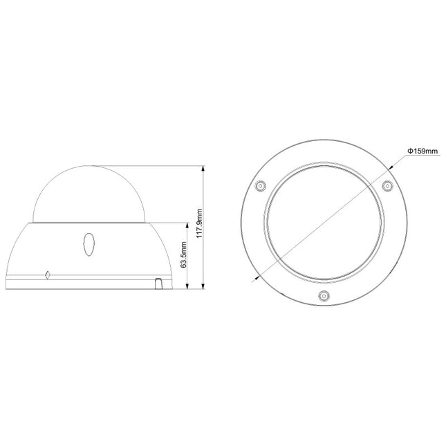 Ultimate Series 8.0MP WDR Motorised HDCVI Dome