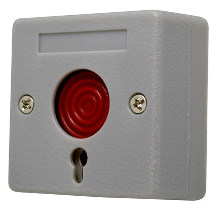 Hardwired Panic Button Switch with Key