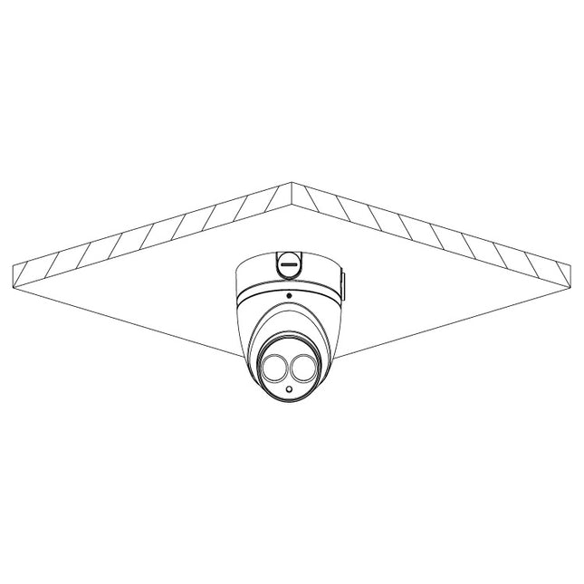 Professional Series 4.0MP WDR Infrared Fixed Mini Dome (6.0mm)