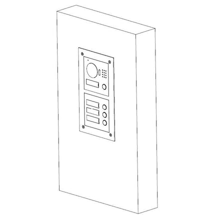 Front Panel - 2 Modules