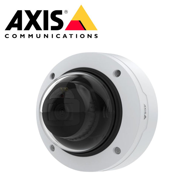 Axis P3267-LV 5MP Indoor Dome Camera – 3–8mm Varifocal, IR, WDR, Lightfinder, IK10/IP52 – 02329-001