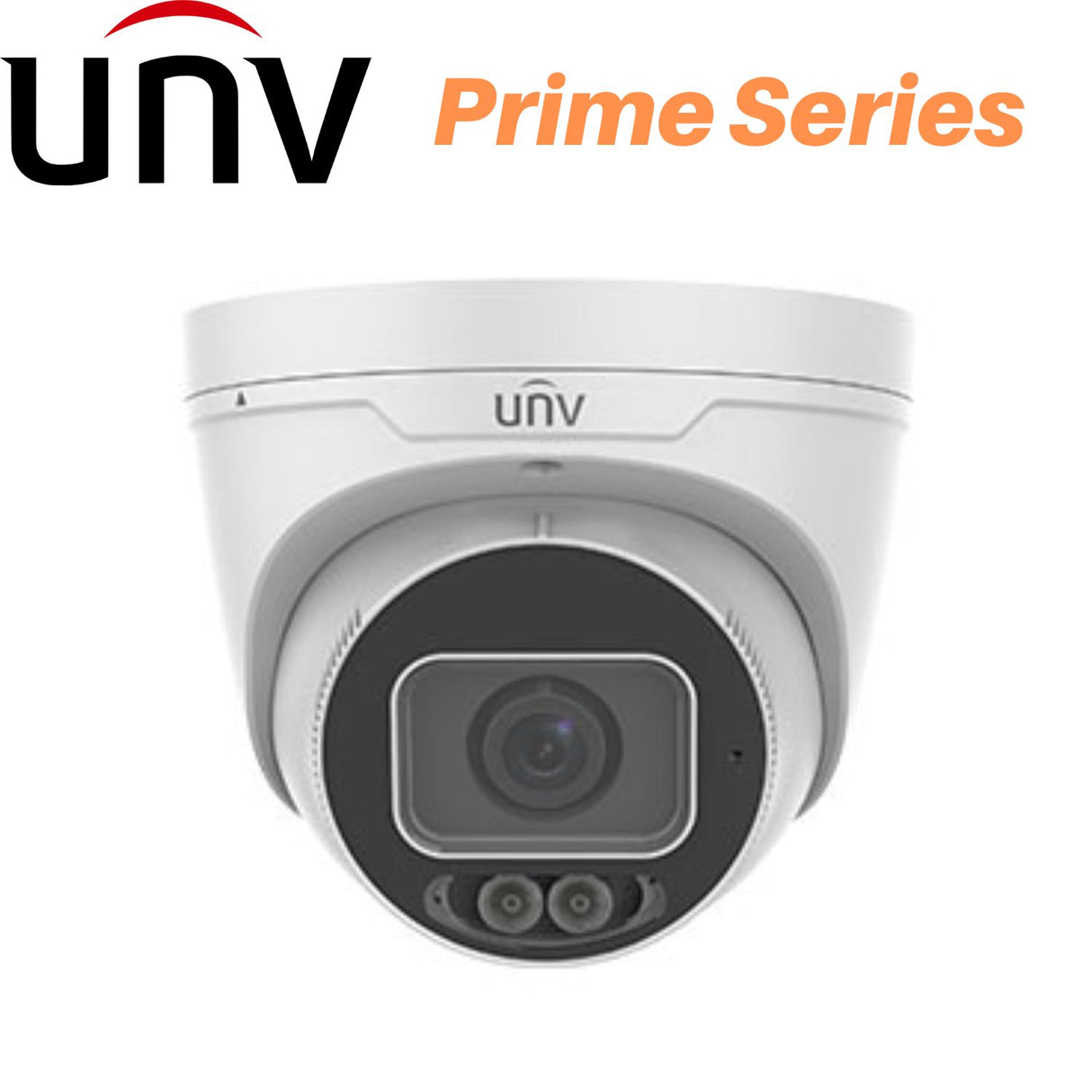 Uniview Security Camera: 4MP Turret, 2.8mm, Prime-III - IPC3634SE-ADF28K-WL-I0