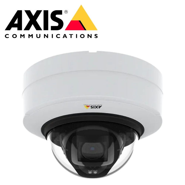 Axis P3248-LV, 4K Dome Network Camera, Varifocal Lens, Lightfinder 2.0, OptimizedIR, Remote Zoom/Focus