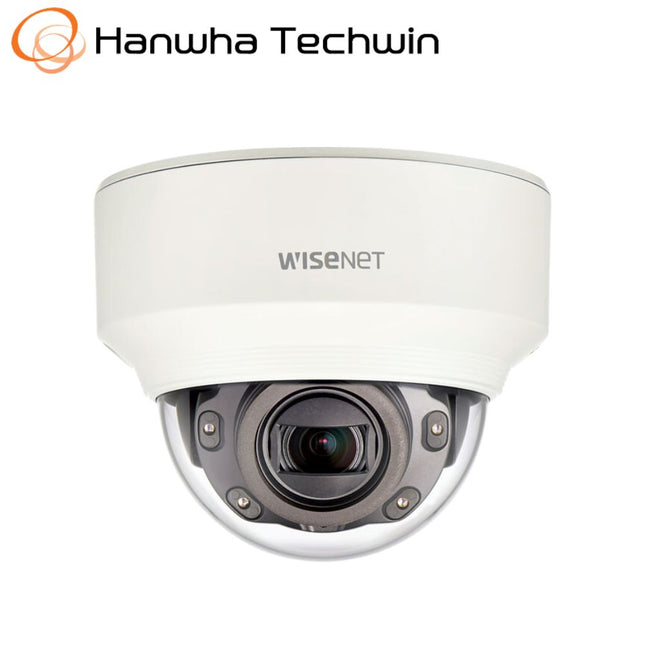 Hanwha Wisenet 2MP Indoor Dome Camera, H.265, 60fps, 150dB WDR, 30m IR, 2.8-12mm - HAN-XND-6080RV