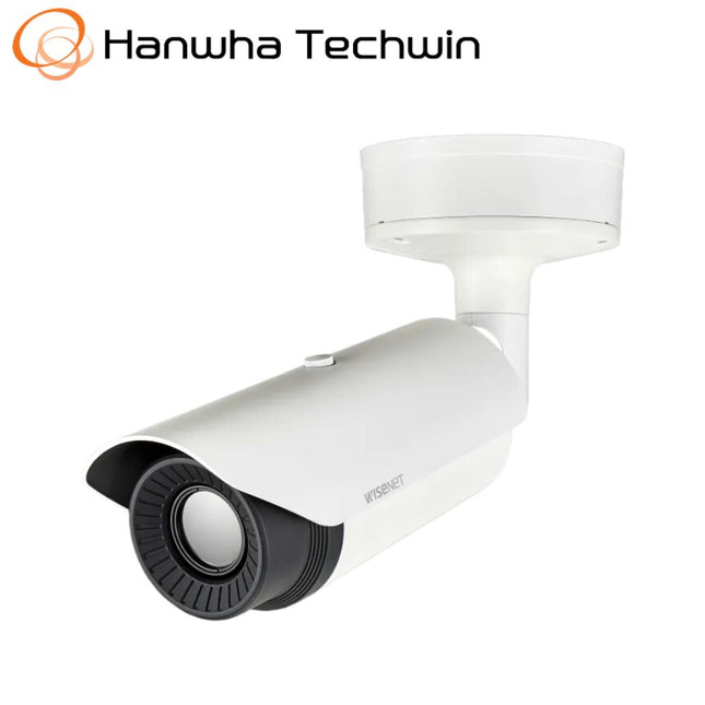 Hanwha Wisenet VGA Thermal Camera, H.265, WDR, IP66, IK10, PoE, 35mm - HAN-TNO-4050T
