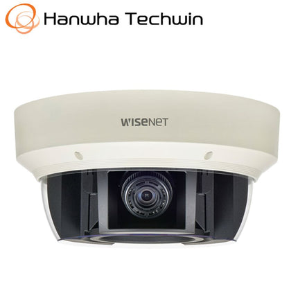 Hanwha Wisenet 20MP Outdoor 360 Multi Sensor Camera, 4x 5MP at 30fps, 3.6-9.4mm lens - HAN-PNM-9081VQ