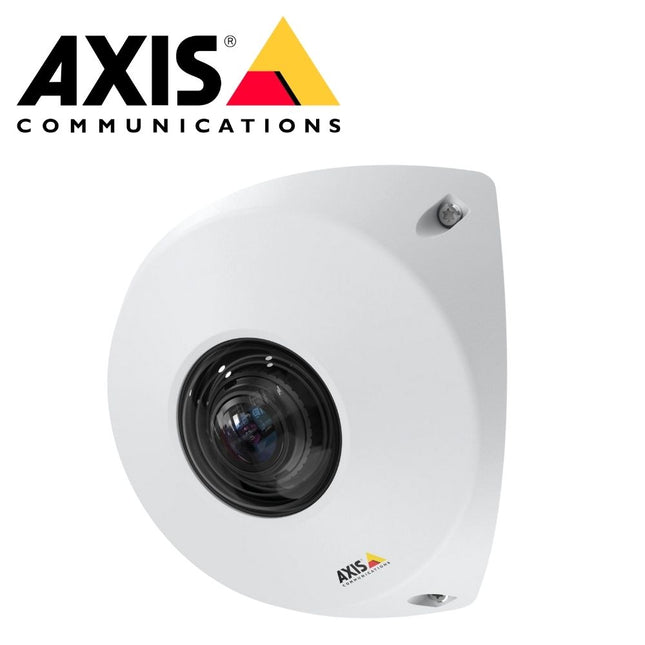 Axis P9106-V 3MP Corner Camera, Wide Fixed Lens, Anti-Ligature, Vandal-Resistant – White