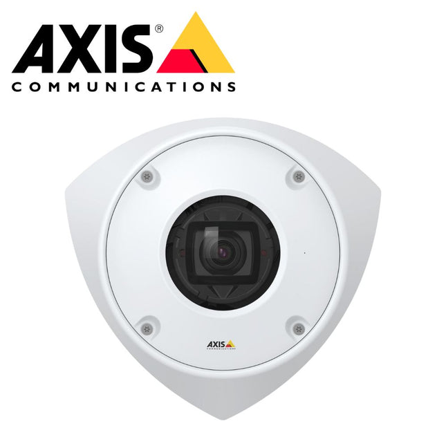 Axis Q9216-SLV, 4MP Corner Dome Camera, Anti-Ligature, 2.4mm Lens, IP6K9K IK10+, 01766-001