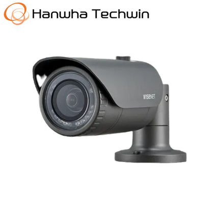 Hanwha Wisenet HD+ 4MP Outdoor Bullet, DWDR, 20m IR, IP66, IK10, 12VDC, 2.8mm - HAN-HCO-7010R