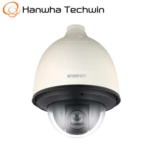 Hanwha Wisenet 2MP Outdoor Mini PTZ Camera, 32x Zoom, H.265, WDR, IP66, IK10 - HAN-XNP-6320H