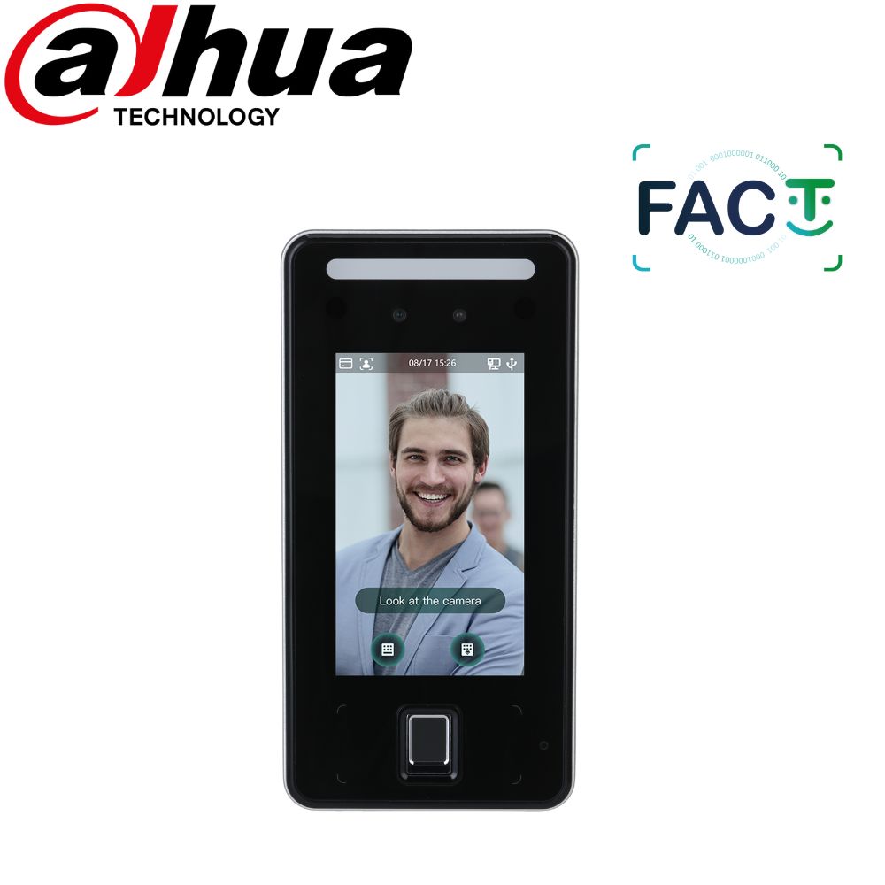 Dahua FACT Access Control Terminal - DHI-ASI6214J-MFW