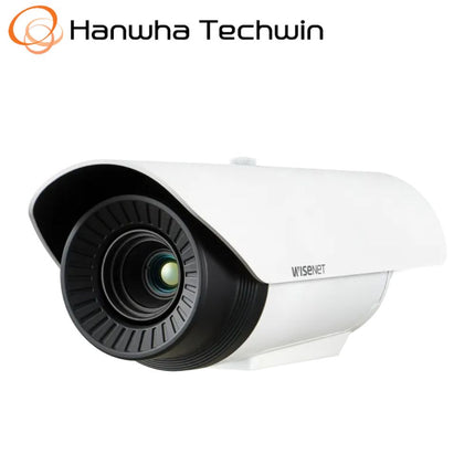 Hanwha Wisenet VGA Thermal Radiometric Camera, H.265, IK10, 19mm, No Bracket - HAN-TNO-4041TR