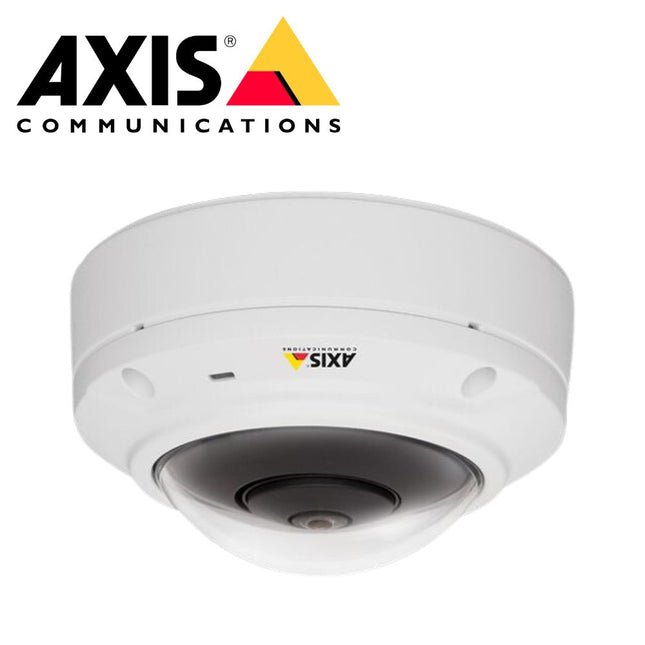 Axis M3037‑PVE 5 MP, Panoramic Dome Camera, Two‑Way Audio, Fixed 1.27 mm Lens, IP67/IK10, 0548‑001