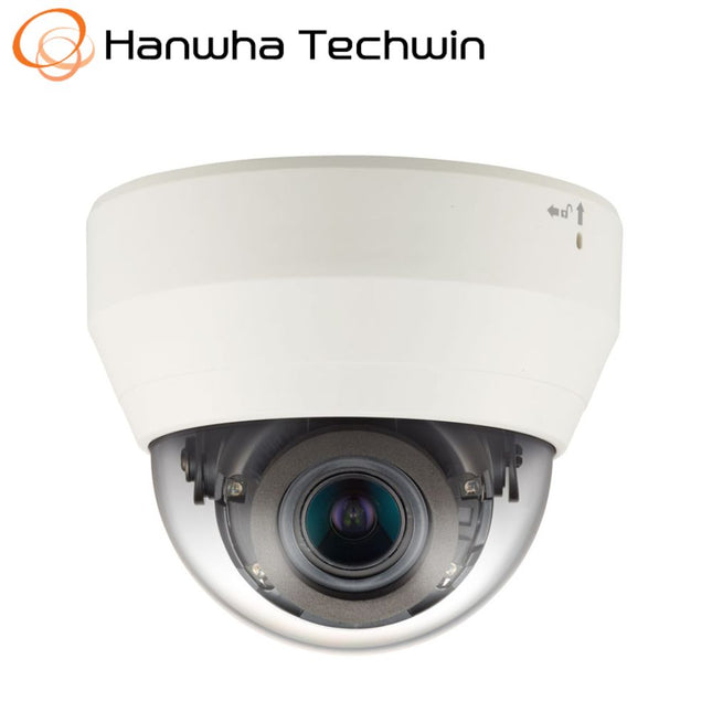 Hanwha Wisenet 4MP Indoor Dome Camera, H.265, 20fps, 120dB WDR, 20m IR, 2.8-12mm - HAN-QND-7080R
