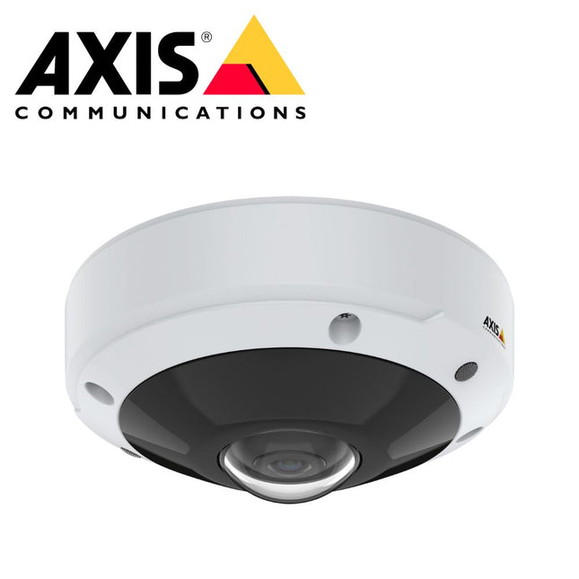 Axis M3077-PLVE 6MP Outdoor Fisheye Dome Camera – 1.56mm Fixed Lens, WDR, IP66/IK10 – 02018-001