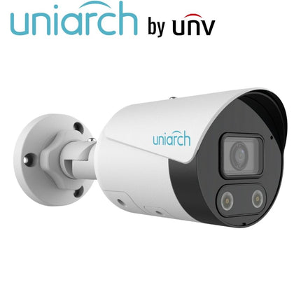 Uniarch Security Camera: 8MP Bullet Tri-Guard - IPC-B1P8-AF28KC
