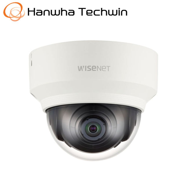 Hanwha Wisenet 2MP Indoor Dome Camera, H.265, 60fps, 150dB WDR, 2.4mm - HAN-XND-6010